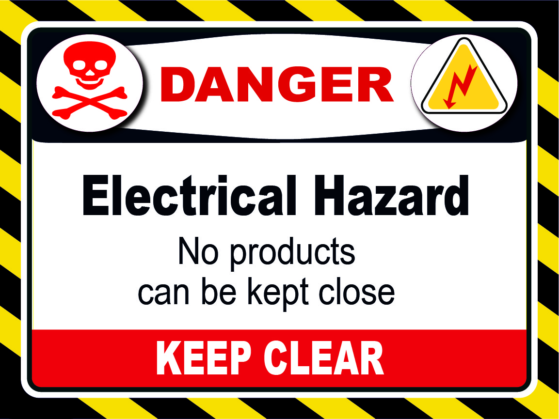 Danger - electric sign
