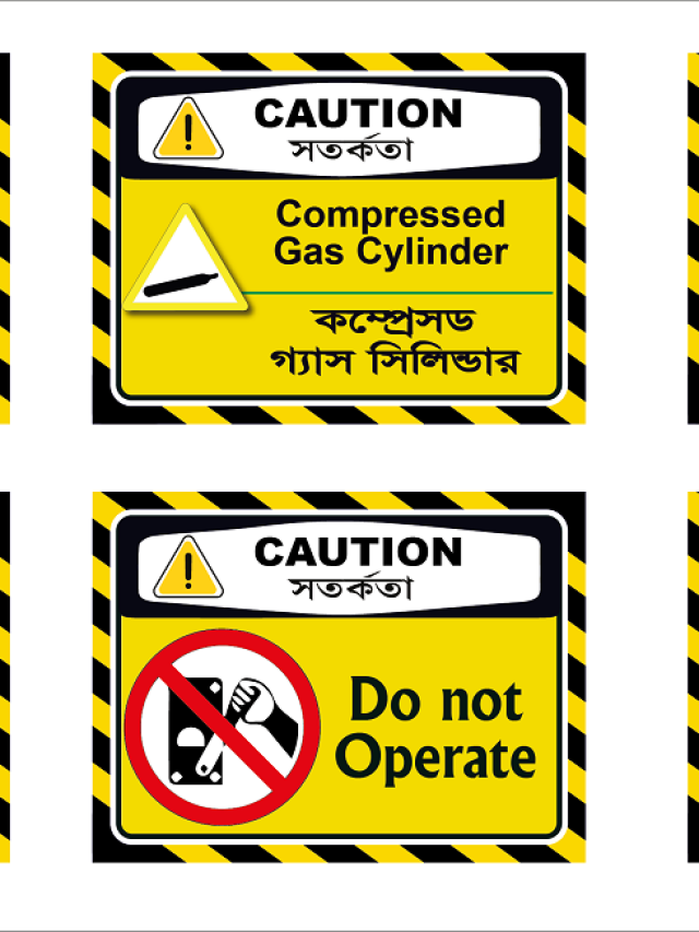 Caution Safety Signs