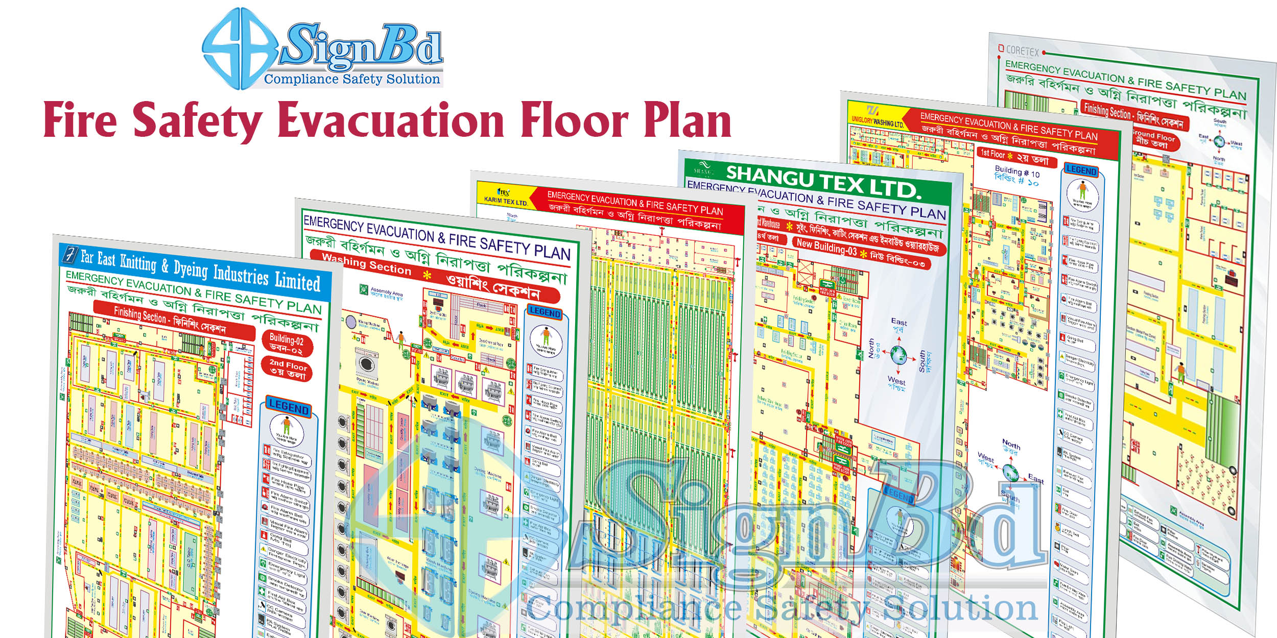Evacuation Floor Plan
