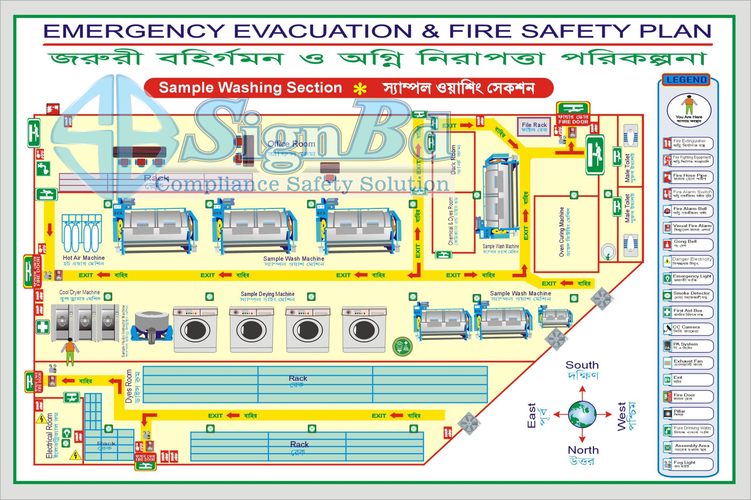 Evacuation-Floor-Plan