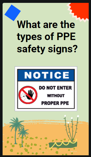 PPE Signs
