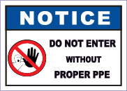 PPE safety sign1