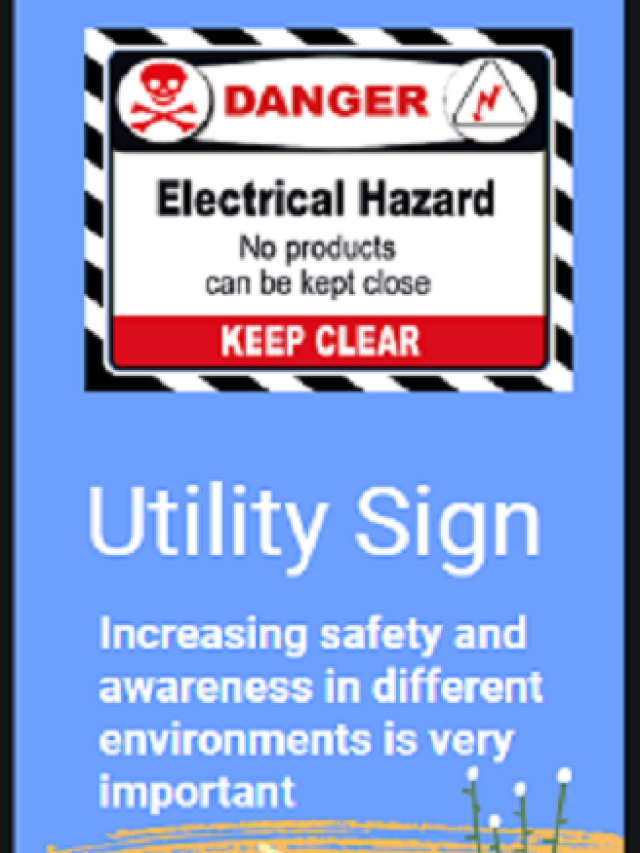 Utility Sign