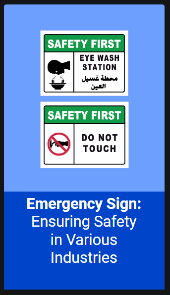 Emergency Sign