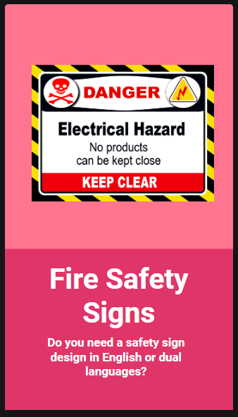 Fire Safety Signs