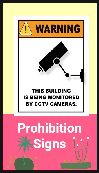 Prohibition Sign