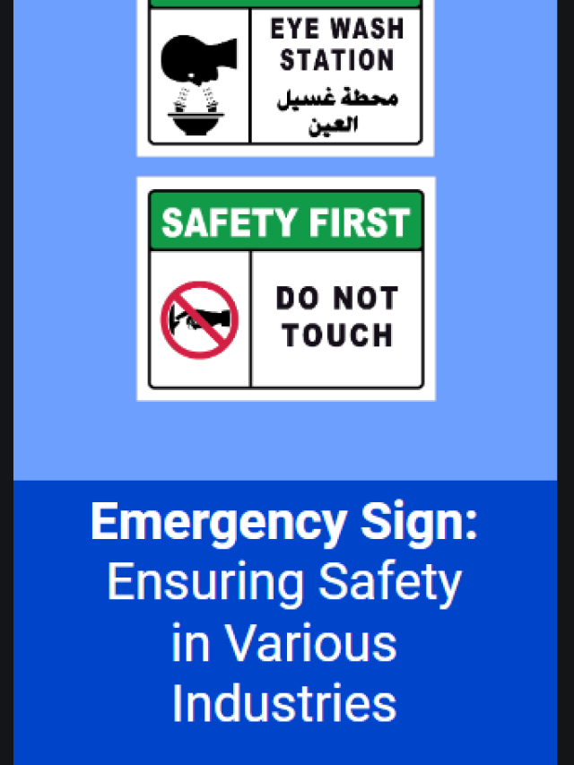 Emergency Sign